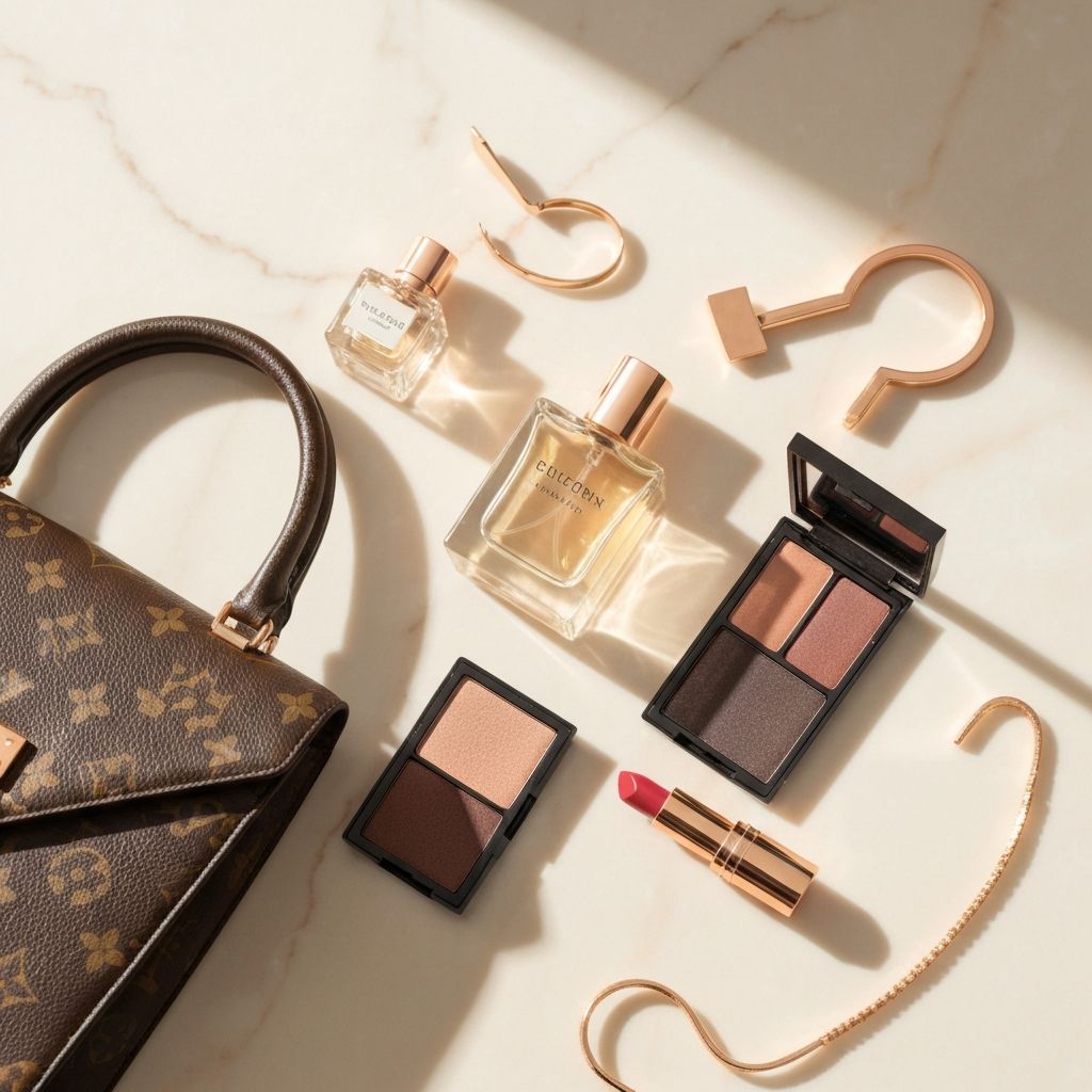 مجموعة من الماركات العالمية الفاخرة